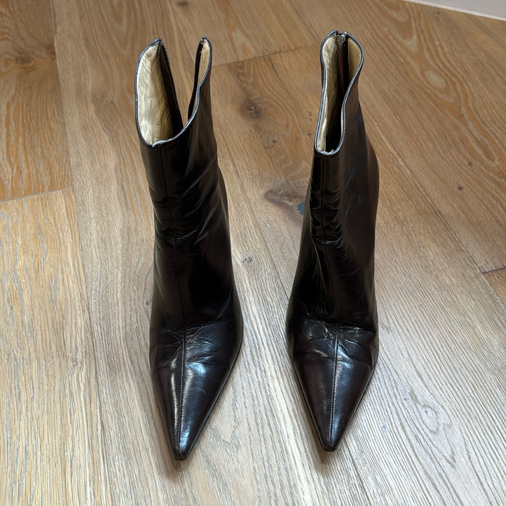 Authentic Jimmy Choo chocolate brown boot